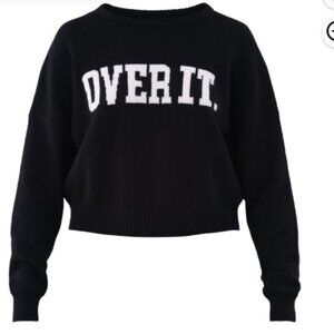 No Boundaries Over It Cropped Sweater | Like New | Sold Out in Stores